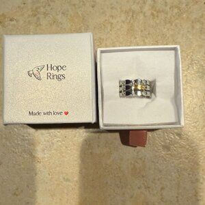 Hope Just Keep Swimming Ring